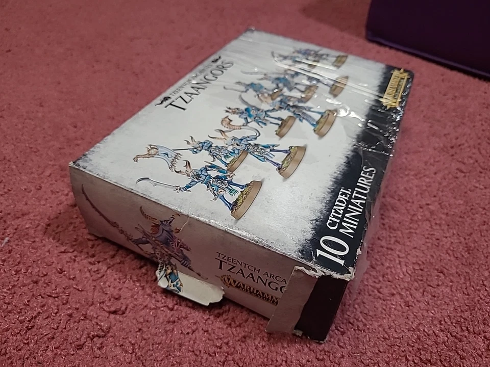 10x Tzaangors - Disciples of Tzeentch - Tzaangor Warhammer Age of Sigmar 40k Nuevo de Lote Antiguo Foto 2 de 4