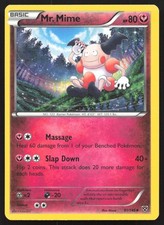 Mr. Mime XY Base Set 91/146 Uncommon XY Pokemon TCG Card LP