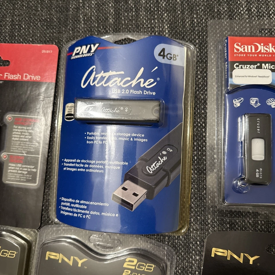 Flash Drive Random Lot New 80GB PNY Sandisk Gigaware - Image 3 of 4