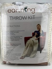 New In Package Earthing Throw Kit Grounding Blanket Beige 44"x68"
