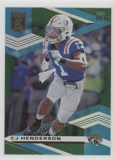 2020 Panini Donruss Elite Rookies Green CJ Henderson #137 2u3