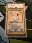 1999 Pokemon Game Base Set Unlimited - Clefairy Holo 5/102 - PSA 5