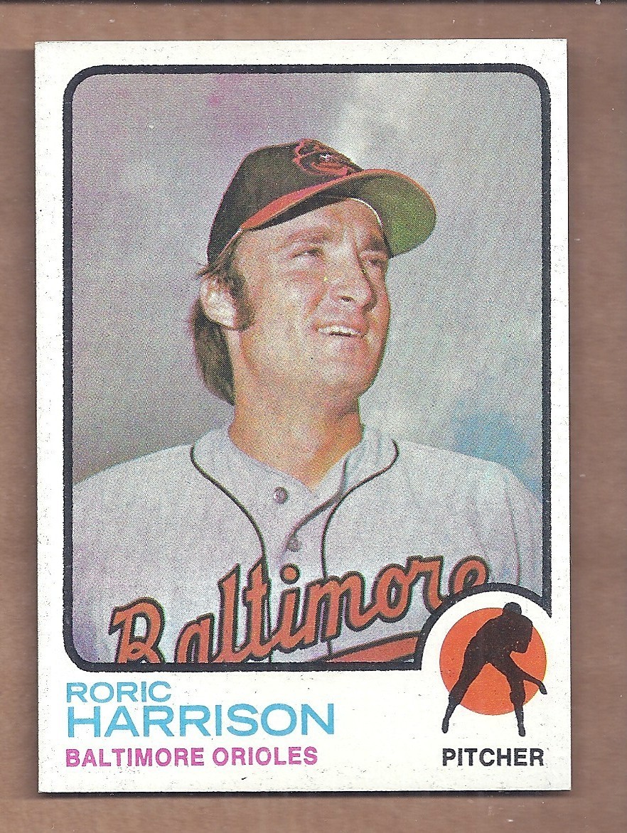 1973 Topps #229 RORIC HARRISON **CENTERED** NEAR MINT CONDITION