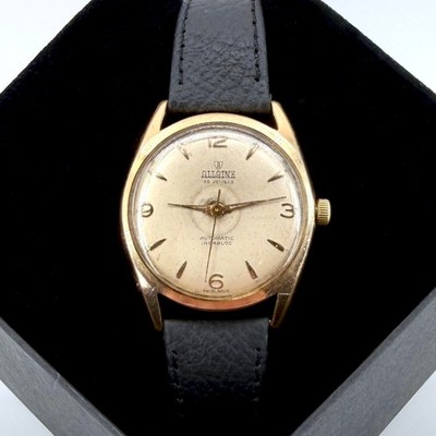 Vintage Allaine Automatic Uhr - Felsa 4000 - 30 Jewels - um 1950 Swiss