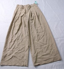 Liverpool Los Angeles Women's Wide Leg Trousers JL3 Beige Size 4/27 NWT