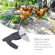 Bird Watching Instrument Low Energy Consumption ABS Engineering Plastic Black