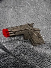 Vintage Hubley "Trooper" Cap Gun Miniature Die-Cast Toy Pistol Rare 1950s