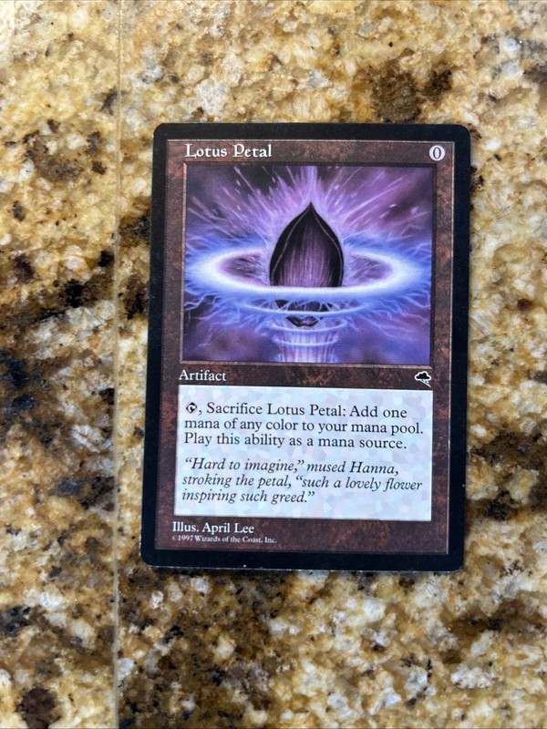 Magic the Gathering MTG Card: Lotus Petal Tempest NM