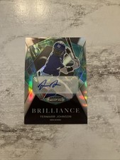 2022 Prizm Draft Picks Termarr Johnson Brilliance Auto #BR-TJ Silver Prizm
