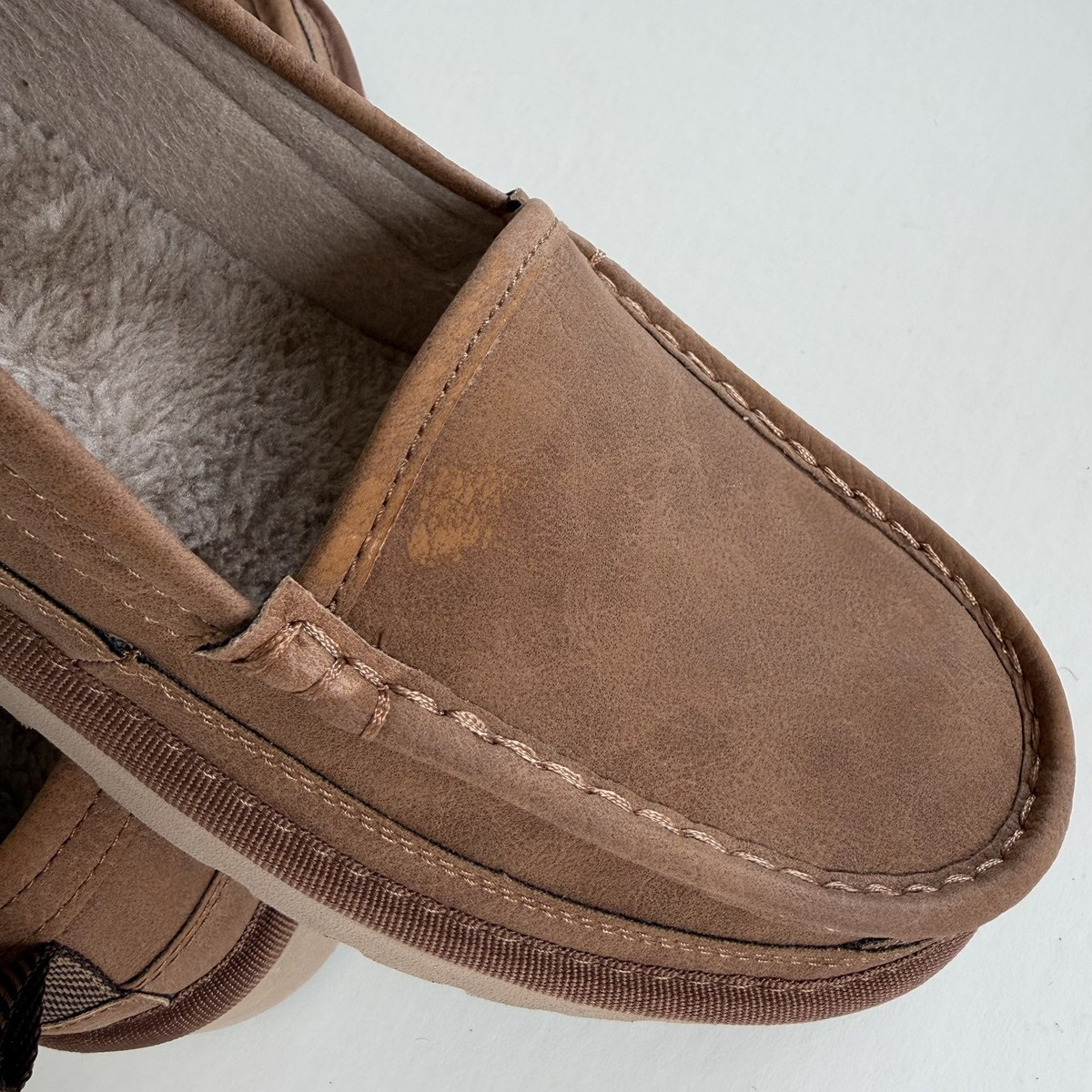 Bass Copper Leather Fabric Upper Slip On Comfort Outdoor Clogs Brown Mens Sz 7M Bass Clog Brown Comfort Shoes for Women for sale | eBay main image 4