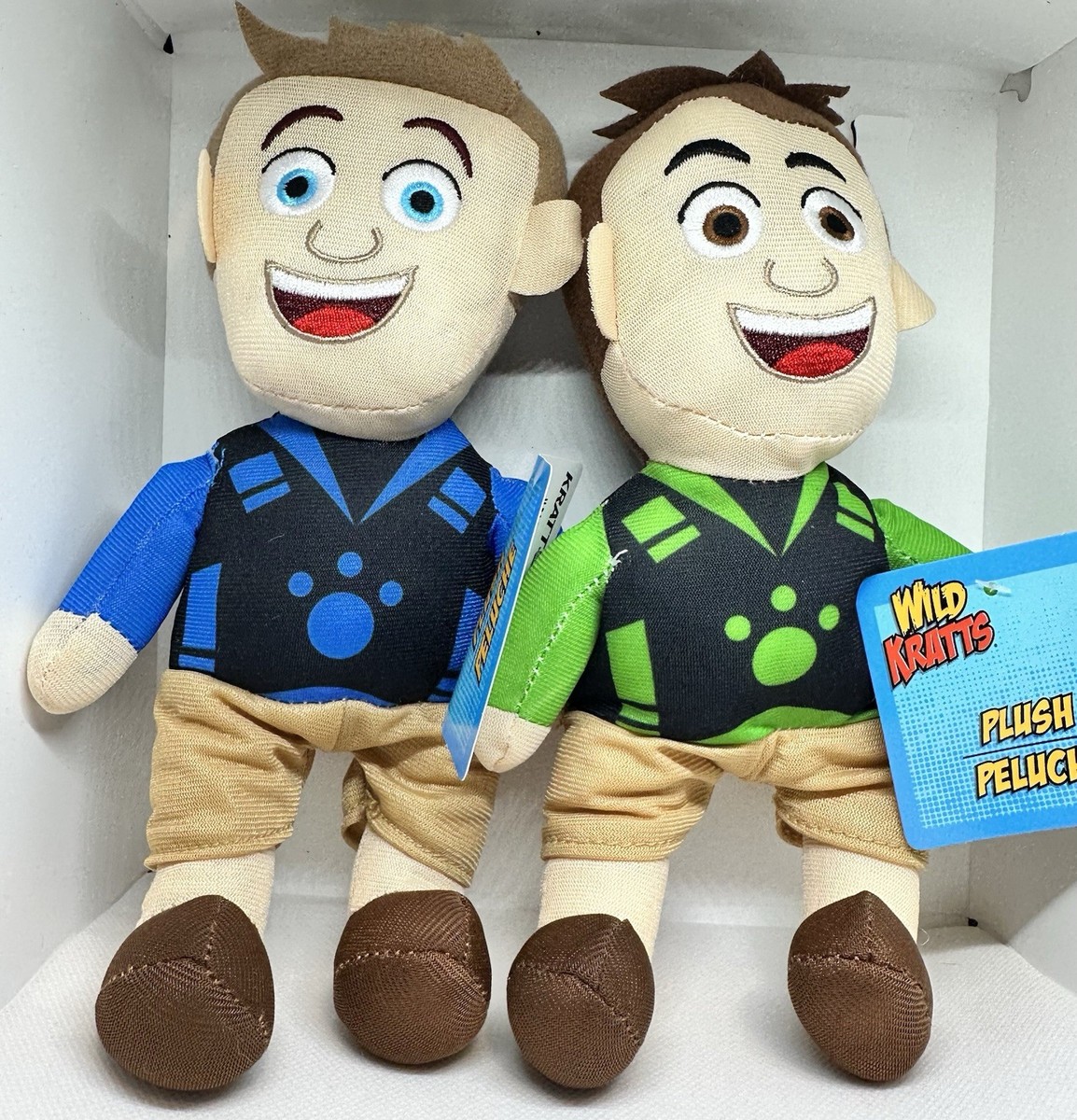 NEW PBS Wild Kratts Chris Martin 9'' Plushies