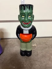 VTG 1998 Frankenstein Foam Blow Mold Halloween By The Paper Magic Group Rare HTF