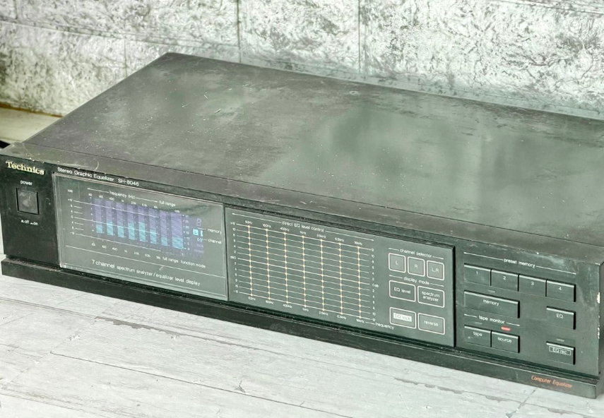 Technics Sh-8046 Stereo 7 Band Graphic Equalizer for sale online