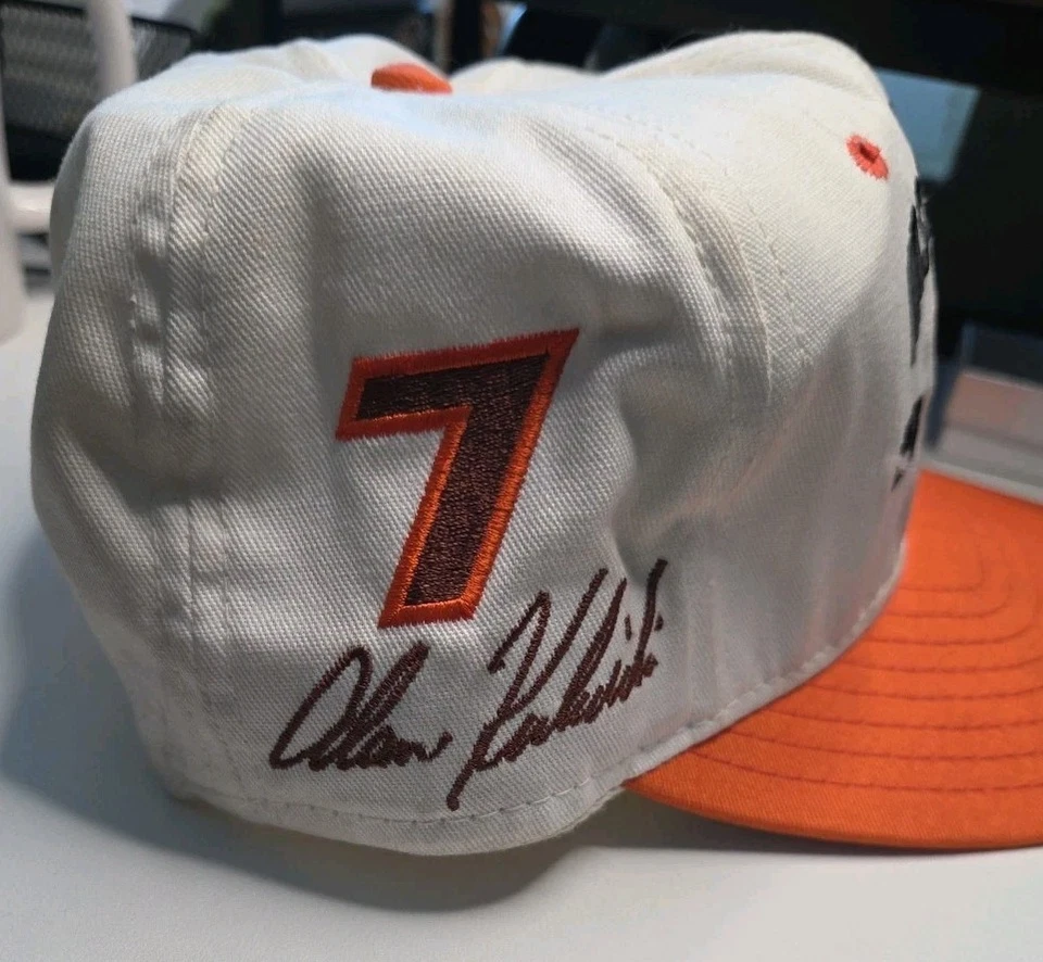 De colección Alan Kulwicki 1992 Nascar Winston Cup Champion Snapback Alwayson Sombrero, Usado Foto 2 de 4