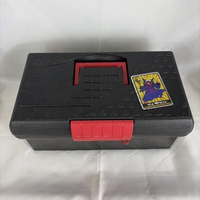 Vintage 1995 Suncast Just Stuff Trading Card Case Sports Cards Storage Box USA