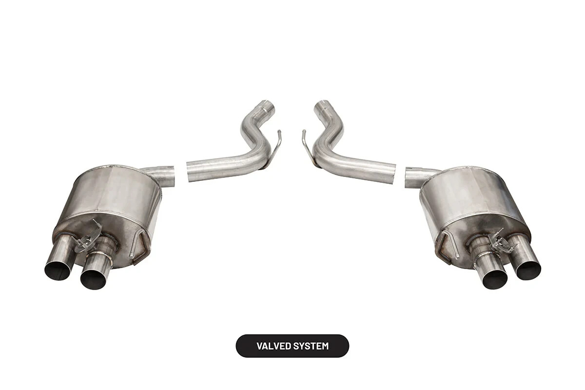 CORSA 21098 Xtreme Variable-Sound Axle-Back Exhaust for 15-20