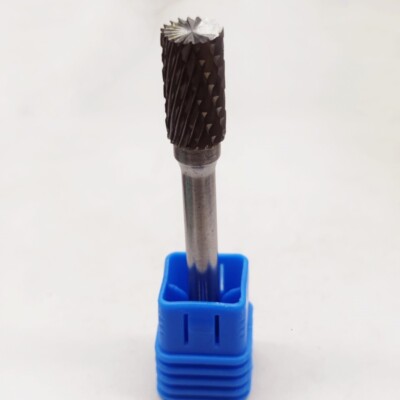 10mm x 20mm Double Cut Cylinder Head Tungsten Carbide Rotary File Tool