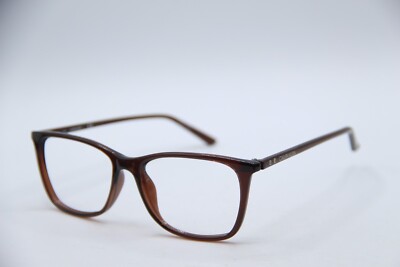 NEW CALVIN KLEIN CK18542 210 CRYSTAL BROWN AUTHENTIC DESIGNER EYEGLASSES 54-16