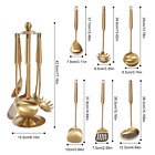 Kitchen Utensil Set Stainless Steel Kitchen Cooking Utensils Gadget Tools Gold