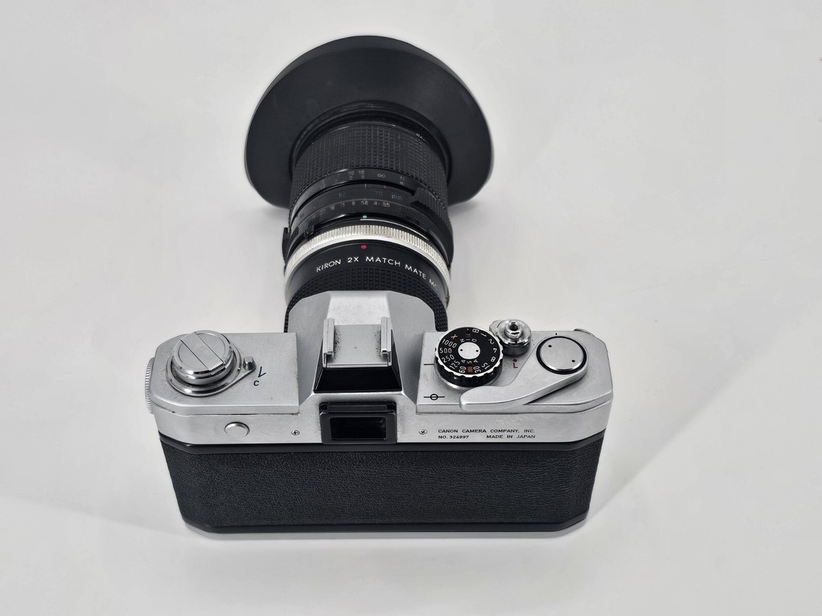 Canon - [#365] キヤノン Canon FTb &amp; COSINA 35-70 Cosina 1:3.5-4.5 35-70Mm Lens Mc Macro Camera (Canon FD) | eBay