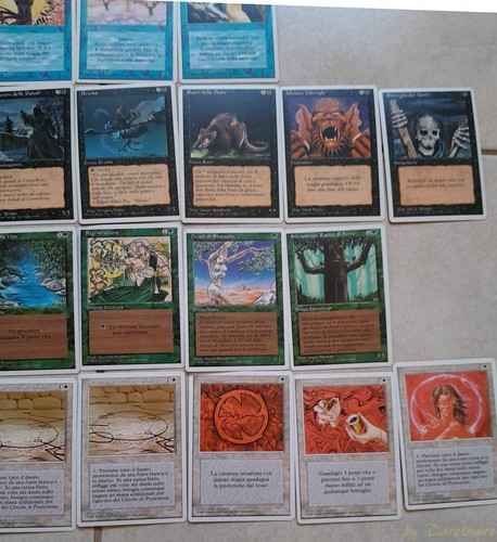 Magic The Gathering Italian Seconda Edizione cartas botín + caja - Imagen 6 de 8