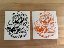 Discraft Halloween Buzzz Pumpkinhead Vinyl Die Cut Sticker Decal Limited