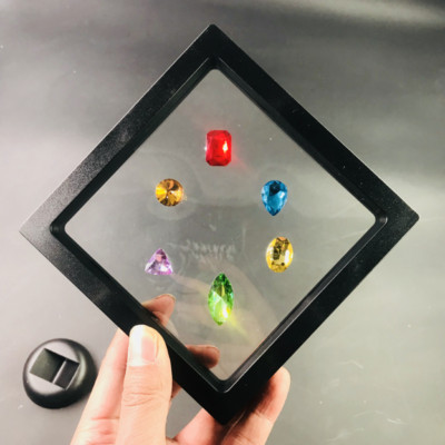 The Avengers Iron Man Thanos Infinity Stones PVC Gem Movie