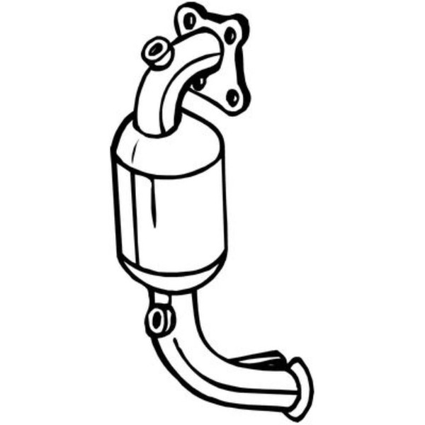Bosal Katalysator FüR Peugeot 208 2008 I Cu_ 1.2 Vti CitroëN C3 II Sc_ SX-image