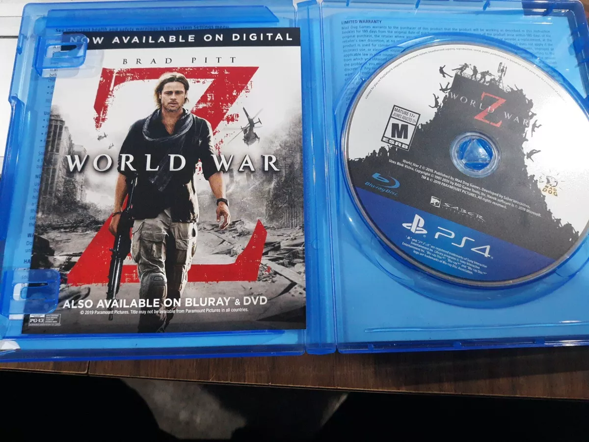 World War Z The Game (PS4 / PlayStation 4) BRAND NEW / Region Free  710535418842