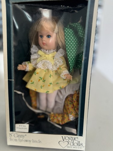 Vintage Doll Vogue Ginny #301870 Us Pioneer Girl 8" Original Box - Picture 2 of 24