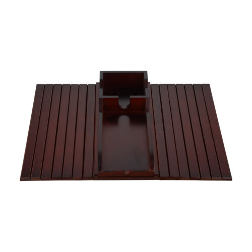 Couch Arm Tray Detachable Couch Cup Holder Tray Phone Holder Foldable Lounge Red - Picture 8 of 10