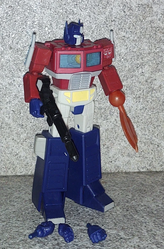 Transformers R.e.d. OPTIMUS PRIME G1 Non Transforming Figure - Image 2 of 3