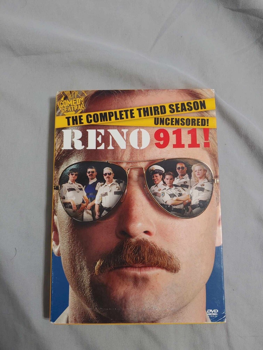 Reno 911: The Complete Third Season 3 (Uncensored) (DVD, Set