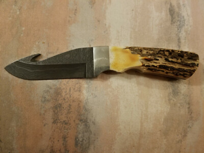 BEAR MGC CUTLERY 544D 7 7/8 inch GUTHOOK DAMASCUS BLADE BEAR MGC CUTLERY 544D 7 7/8 inch GUTHOOK DAMASCUS BLADE