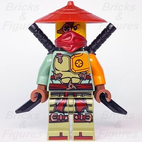 LEGO&reg; Ninjago Ronin Minifigure Possession Thief Bounty Hunter 70735 njo149