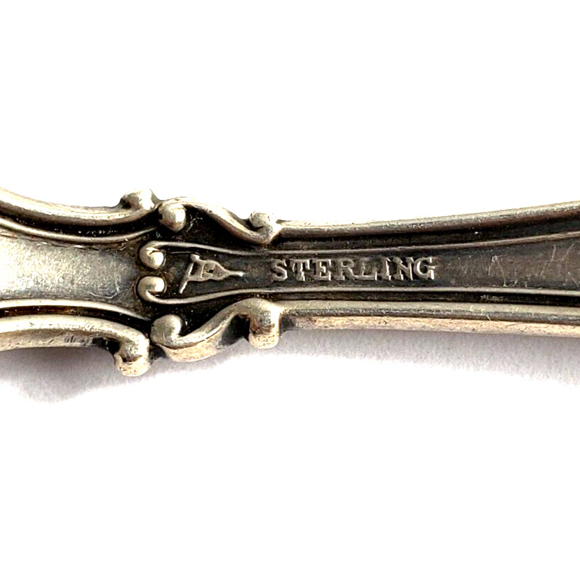 MECHANICS STERLING CO Watson 1896 CHERUB Silver 6.5" Master Butter Knife Vintage