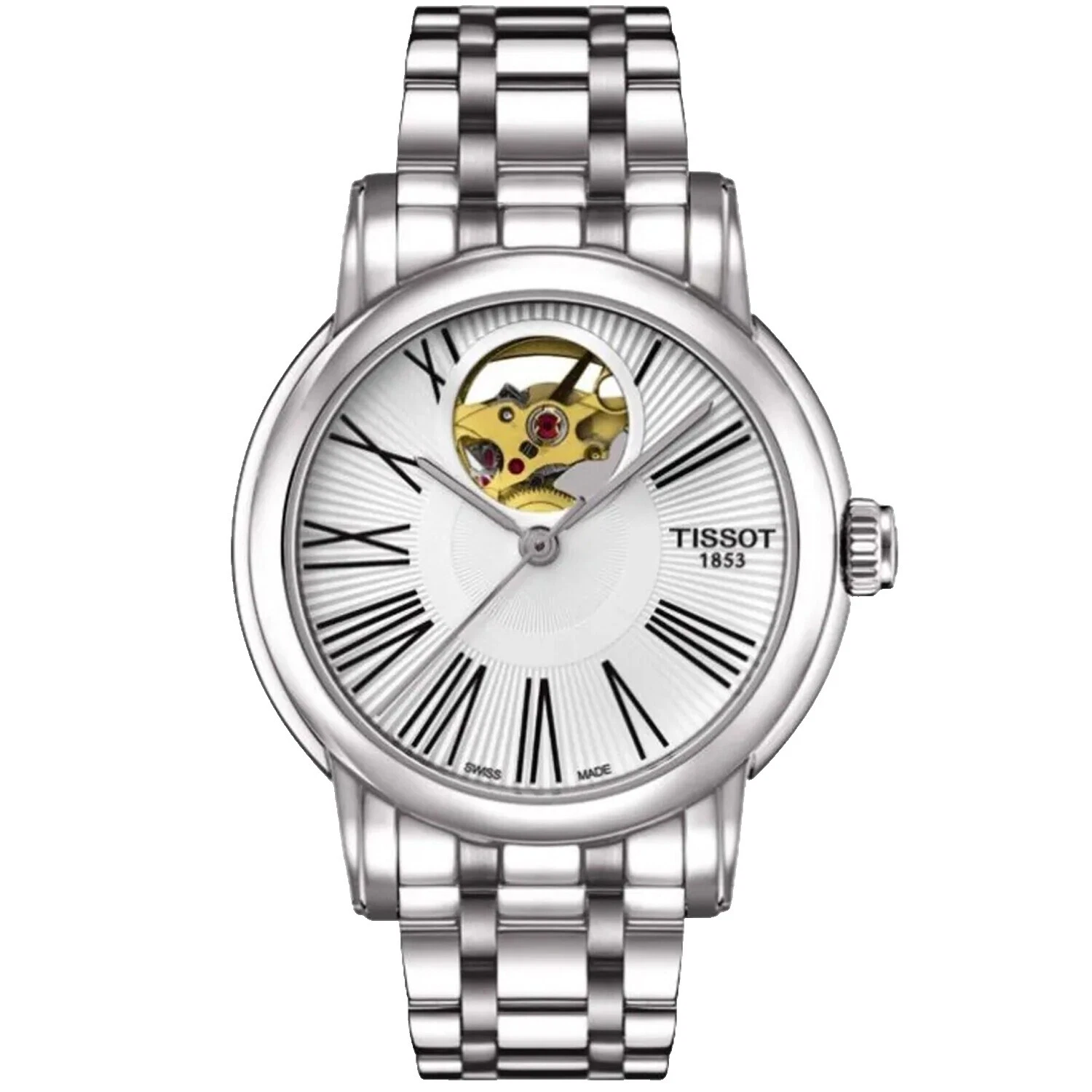 Relojes de pulsera Tissot mecánico (automático) con dial de 12 horas