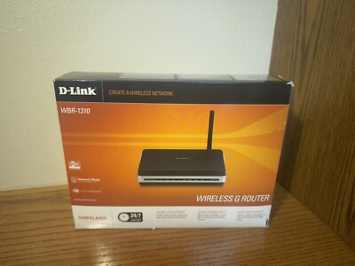 D-Link WBR-1310 54 Mbps 4-Port 10/100 Wireless G Router