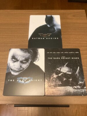limited Batman Begins Blu-ray Dark Knight, rising