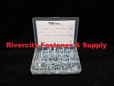  GRADE 5 FINE THREAD BOLT, NUT & WASHER ASSORTMENT-KIT 334 NF SAE