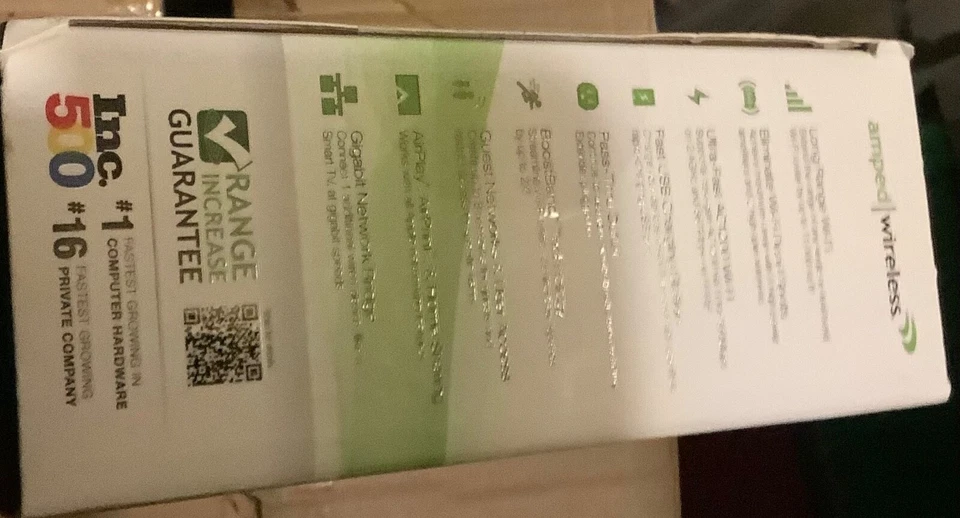 Amped Wireless High Power Plug-in AC1200 Wi-Fi Range Extender with Pass Thru Out - Image 3 of 4