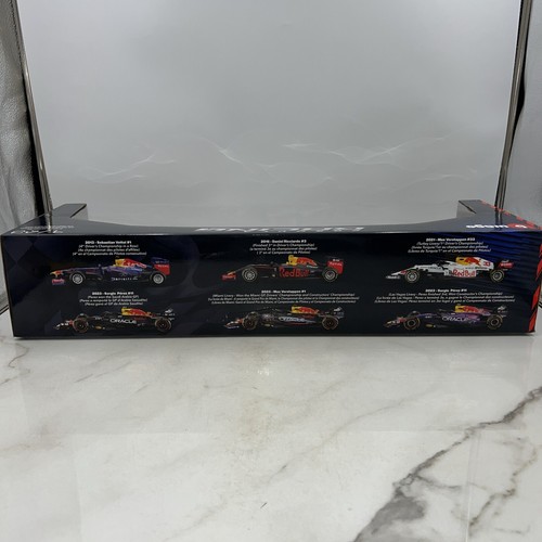 NEW Bburago 1:43 Red Bull Formula Racing Die-cast Model 6-pack - Picture 15 of 18