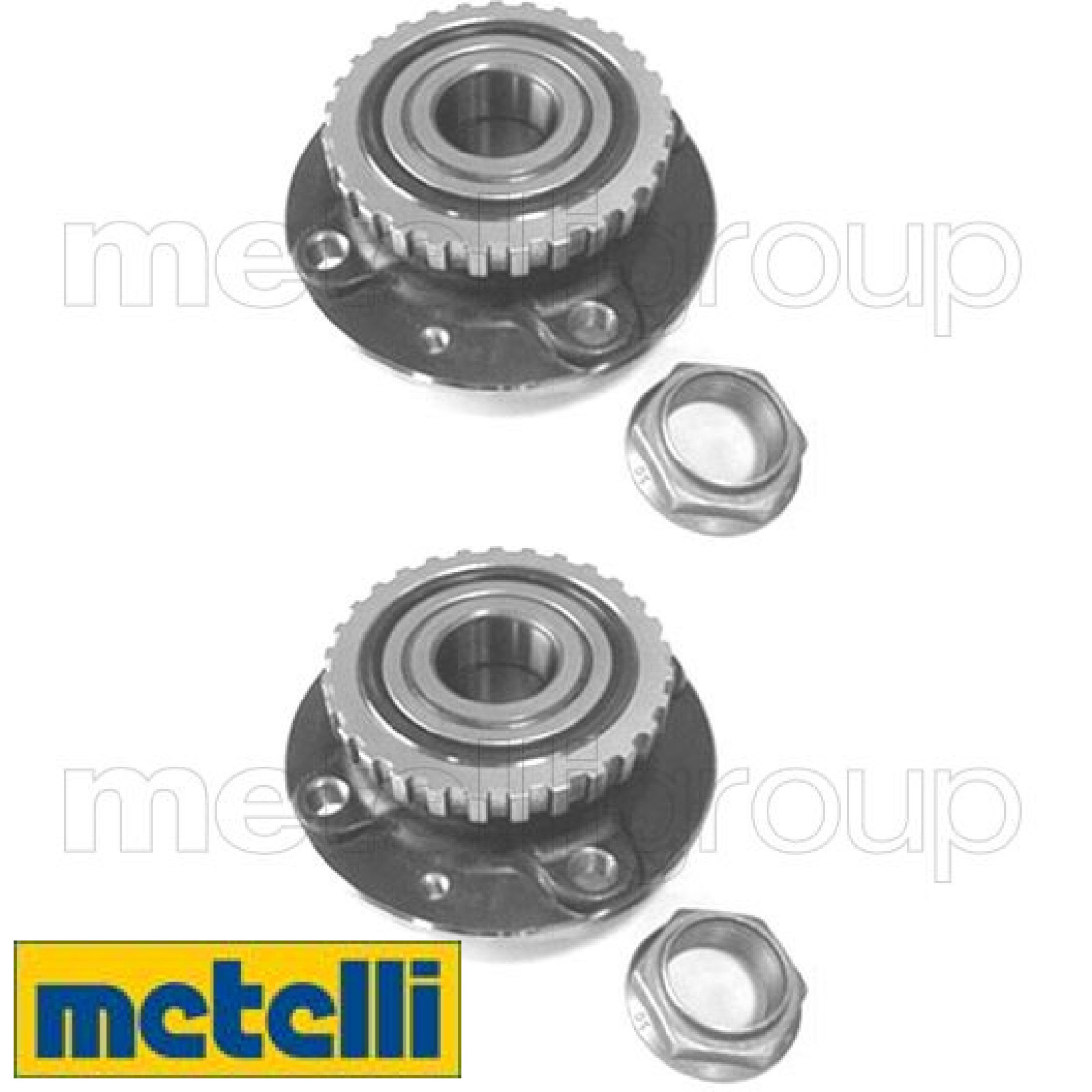 2x Radlagersatz metelli 19-2712 2 Radlager Satz links rechts Hinterachse