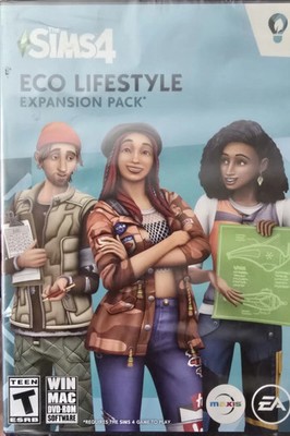 The Sims 4: Eco Lifestyle Expansion Pack (PC Mac, 2020) New Factory Sealed