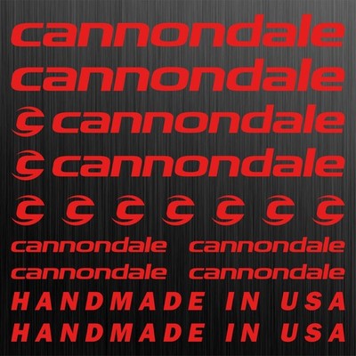 cannondale aufkleber sticker fahrrad bike mtb bmx road 17 Stücke Pieces