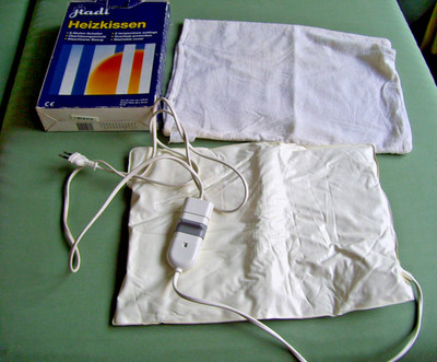 Hadi Heizkissen 50W 30x40cm 2 Stufen-Schalter Waschbarer Bezug OVP