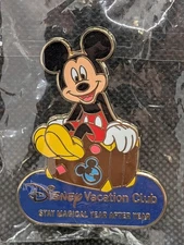 Mickey Mouse Stay Magical Year After Year Disney Vacation Club DVC Pin