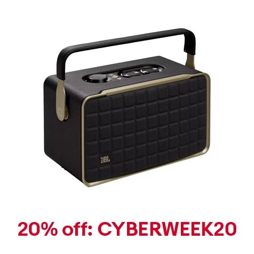 JBL Authentics 300 Smart Home Bluetooth Speaker (Black)