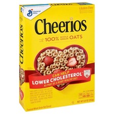 Cheerios, Heart Healthy Gluten Free Breakfast Cereal, 8.9 oz