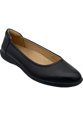 Naturalizer Leather Ballet Flats Flexy Black
